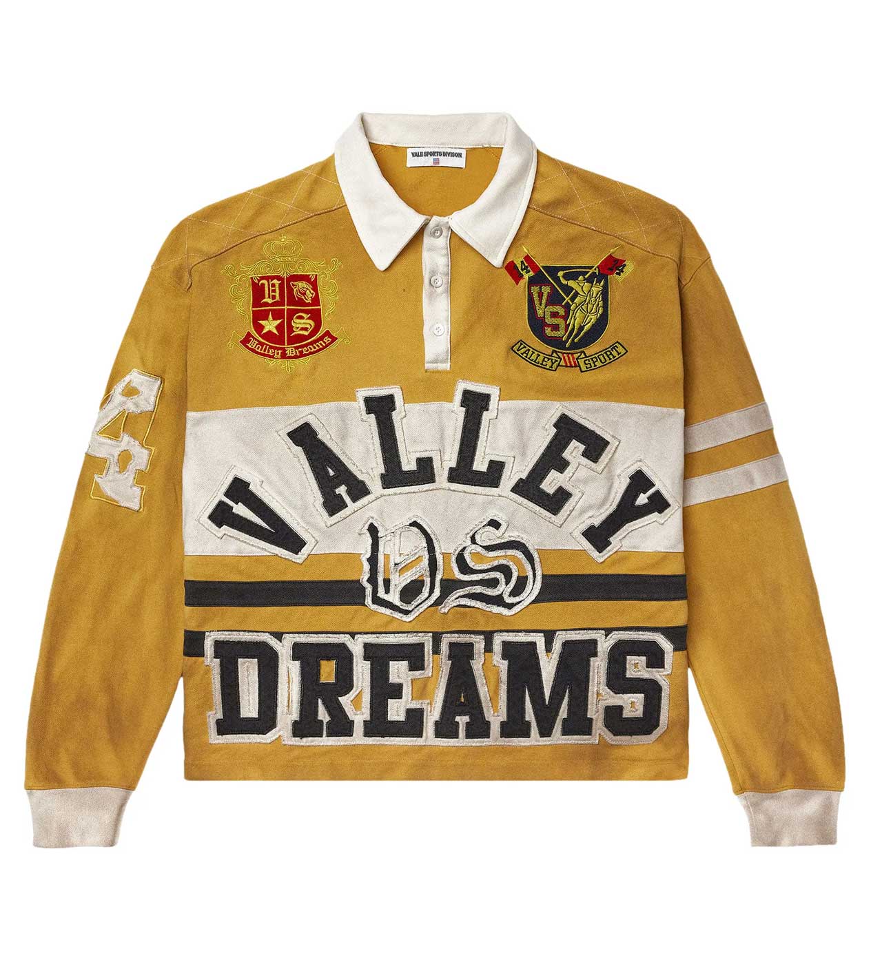 Vale Forever Dreams Rugby L/S Mustard – Restock AR