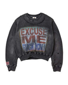Vale Forever Excuse Me Crewneck Black