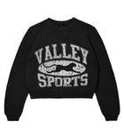 Vale Forever Fisherman Knit Sweater Black