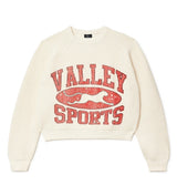 Vale Forever Fisherman Knit Sweater Cream