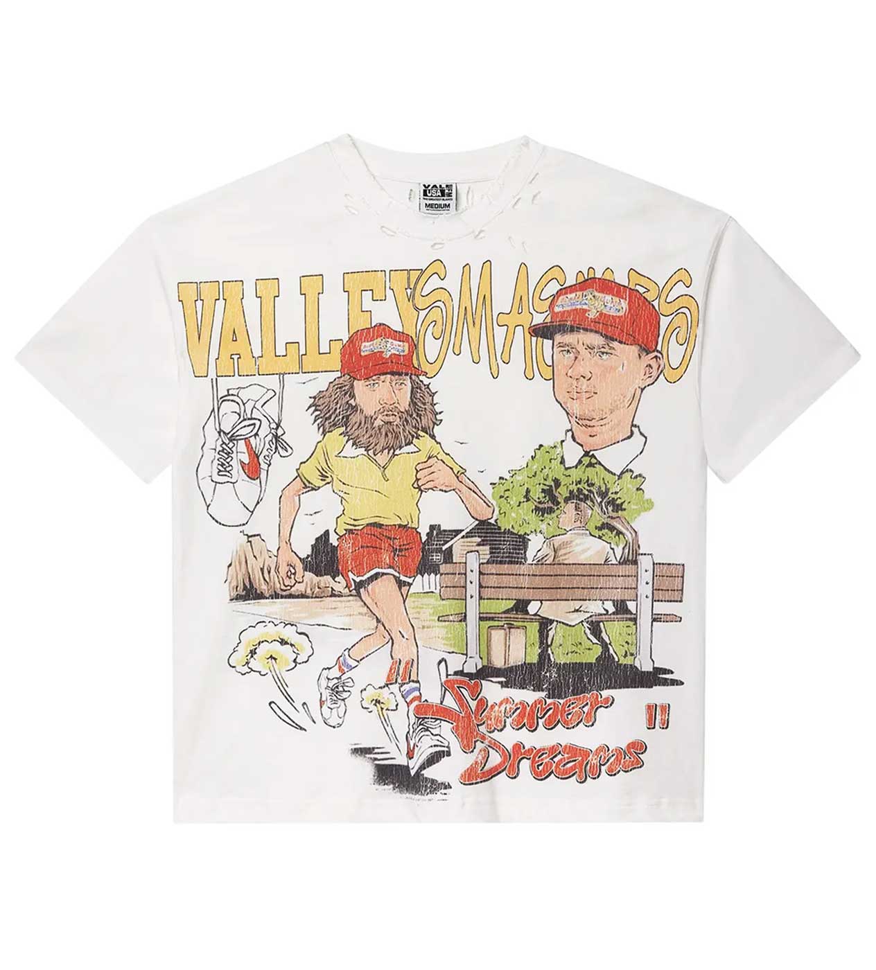 Vale Forever Forest Tee White – Restock AR
