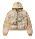 Vale Forever Garden Zip Up Dirty Bone