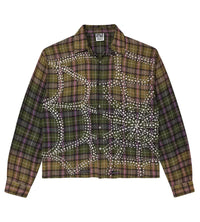 Vale Forever Green Fever Flannel Green