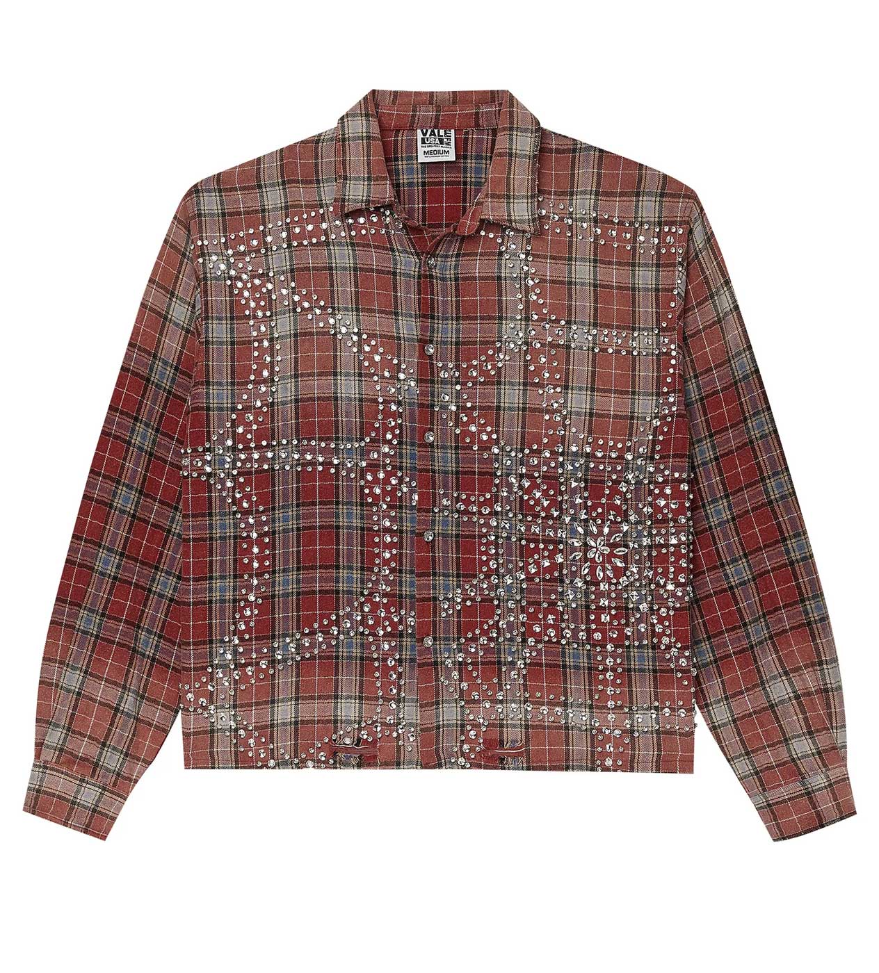 Vale Forever Grinch Flannel Red