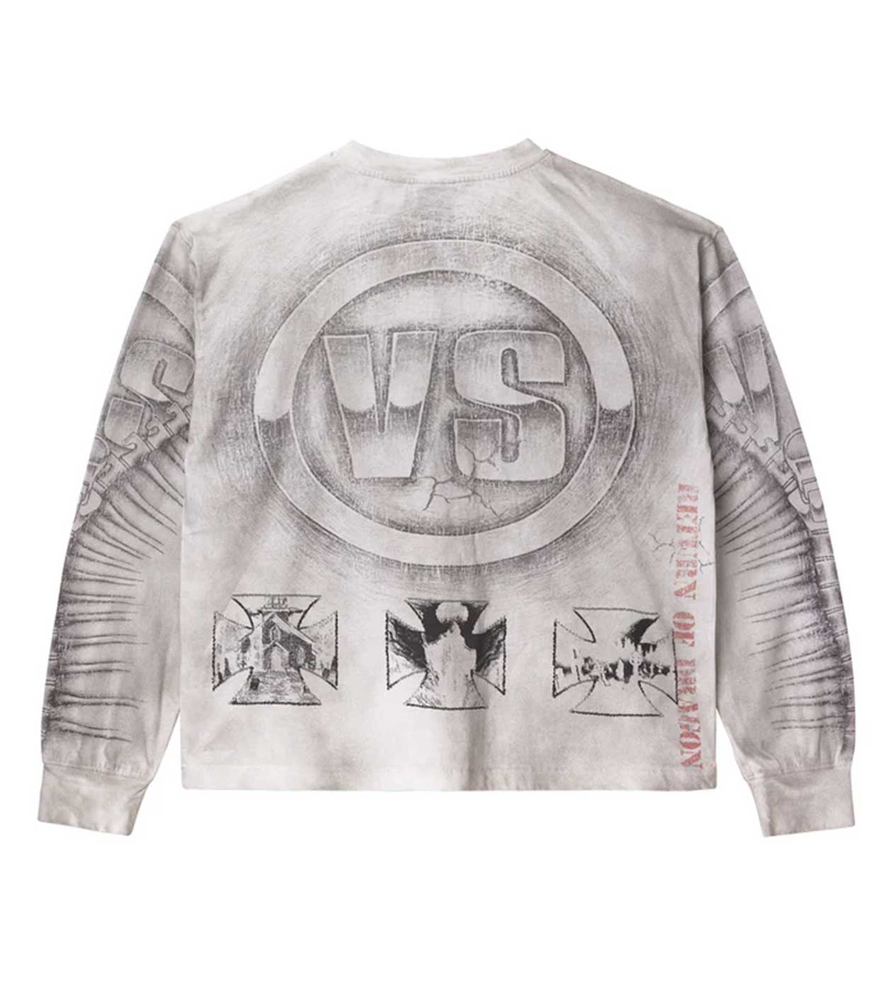 Vale Forever Iron Will L/S Tee White