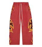 Vale Forever La Flare Sweatpants Red