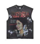 Vale Forever La Flor Muscle Tee Black