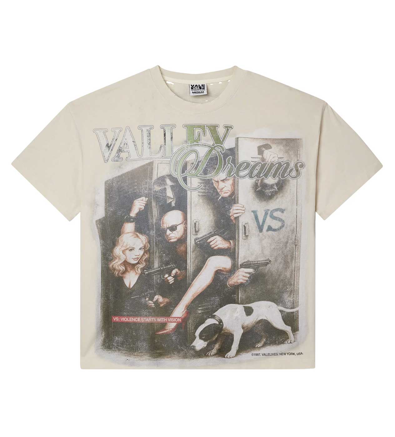 Vale Forever Locker Room Tee Cream