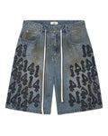 Vale Forever Lucky Charms Jorts Blue/Black