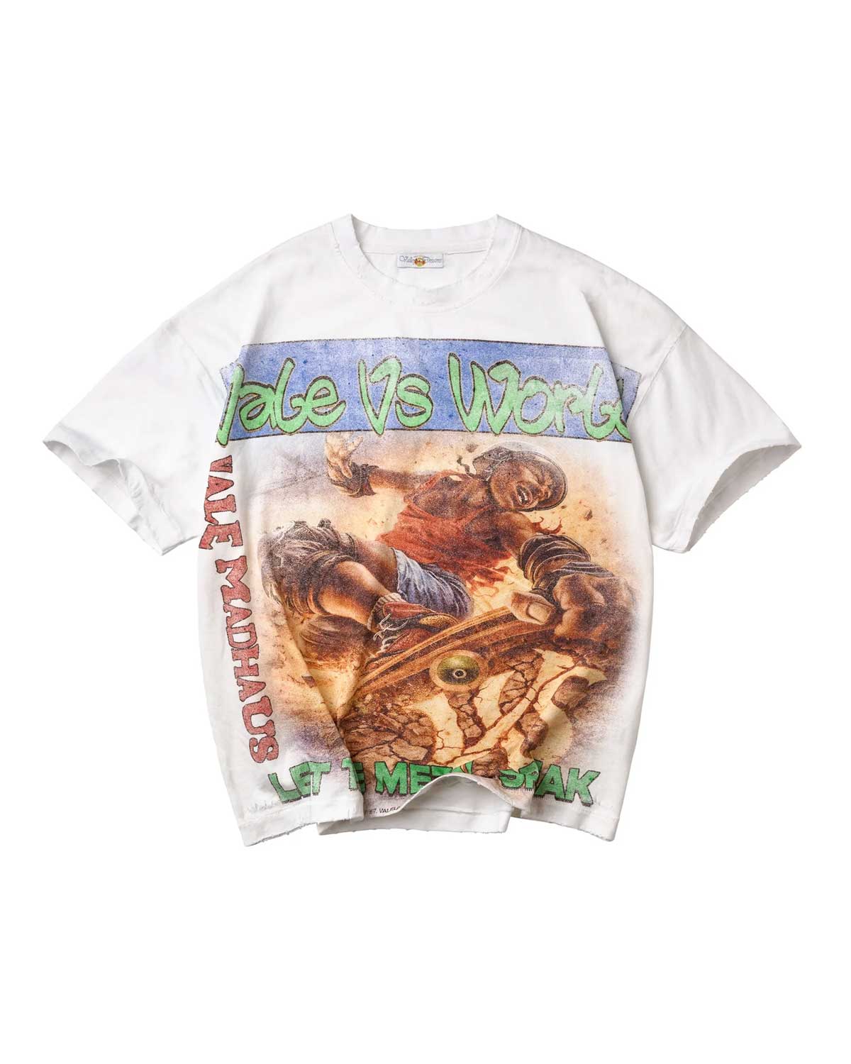 Vale Forever Metal Speaker Tee White – Restock AR