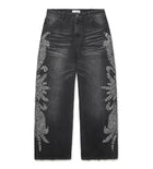 Vale Forever Mono Tsunami Denim Pants Black
