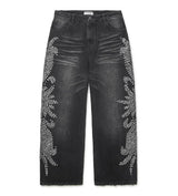 Vale Forever Mono Tsunami Denim Pants Black