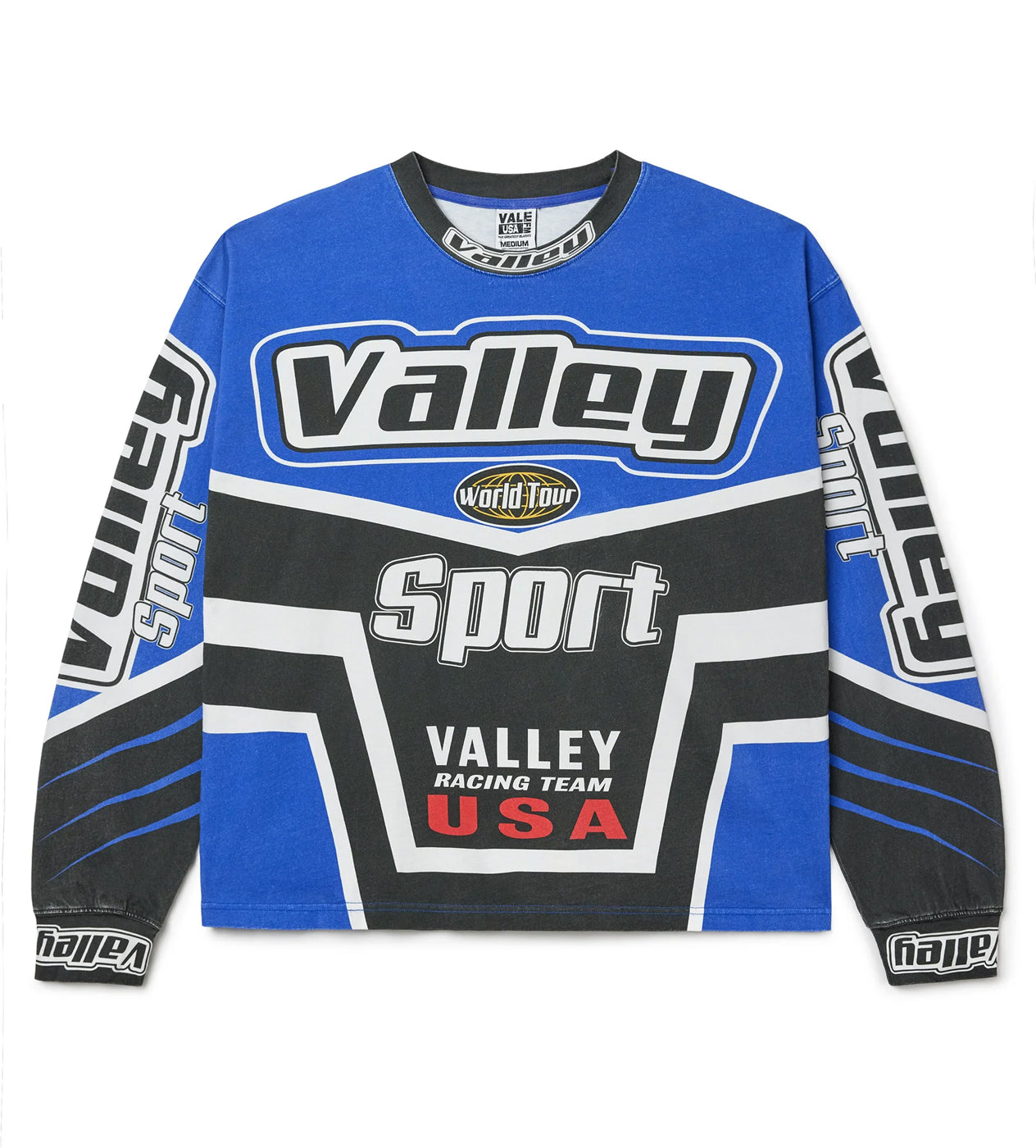 Vale Forever Motocroxxx L/S Tee Blue