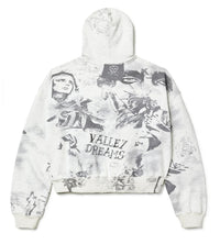 Vale Forever Mural Pullover Hoodie Grey