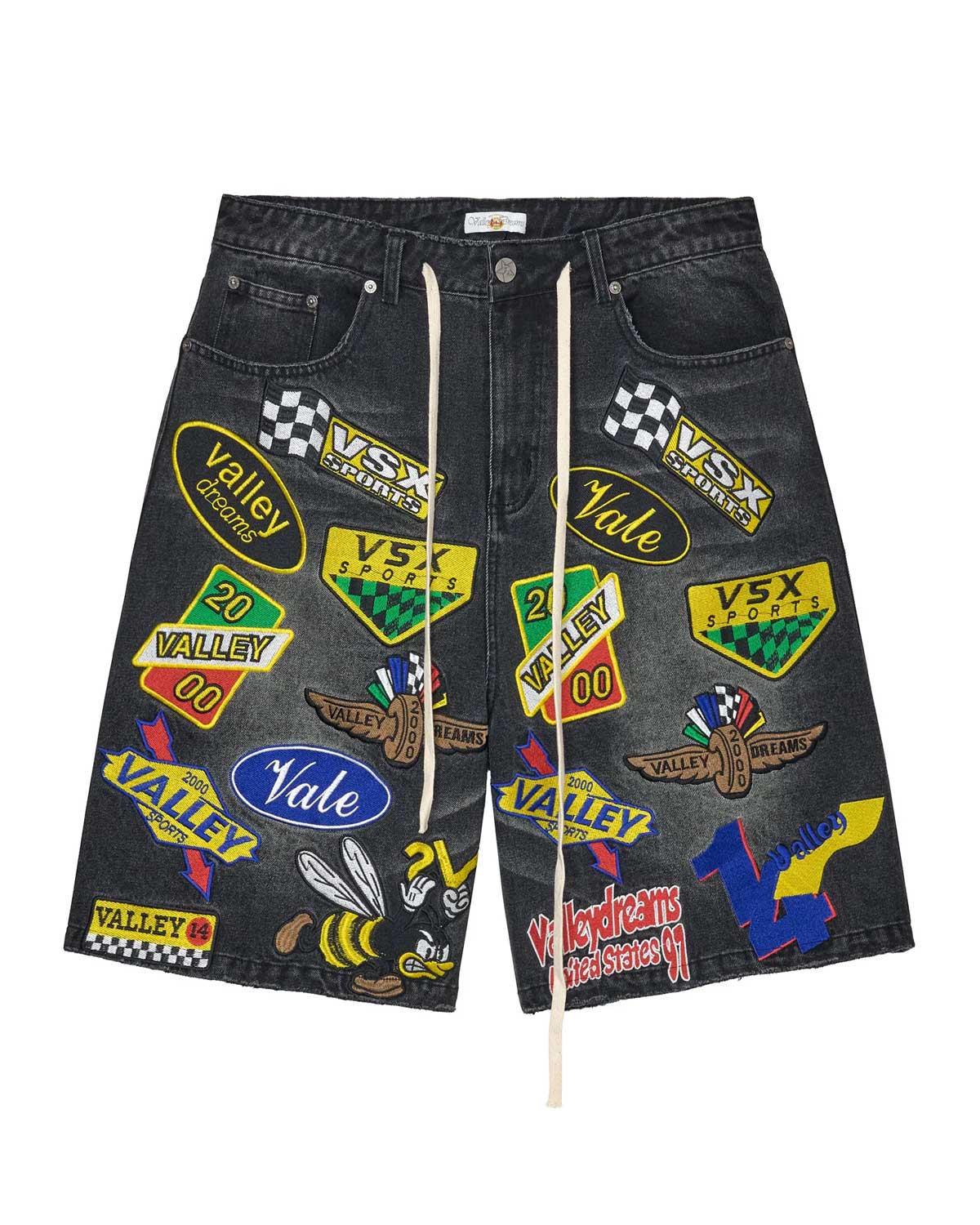 Vale Forever Passport Jorts Black – Restock AR