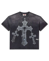 Vale Forever Pierced Tee Black