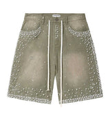 Vale Forever Rainforest Jorts Green