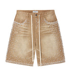 Vale Forever Sandstorm Jorts Tan