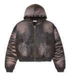 Vale Forever Storm Garden Zip Up Brown