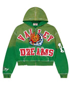 Vale Forever Sunny Zip Up Hoodie Green