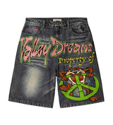 Vale Forever Taz Jean Shorts Black