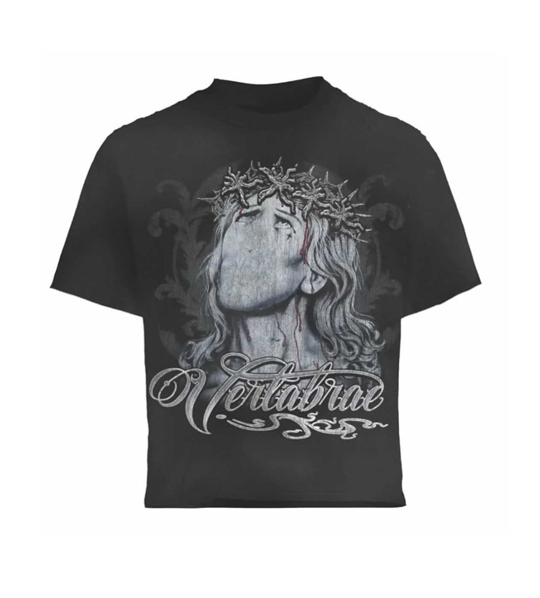 Vertabrae Most High Tee Black front view