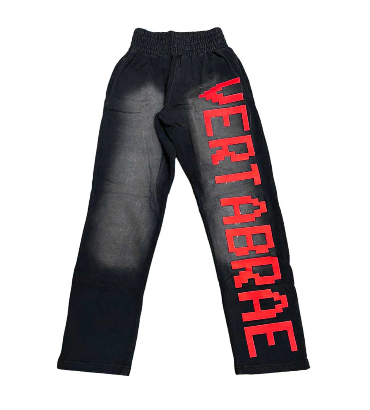 Red black sweatpants sale