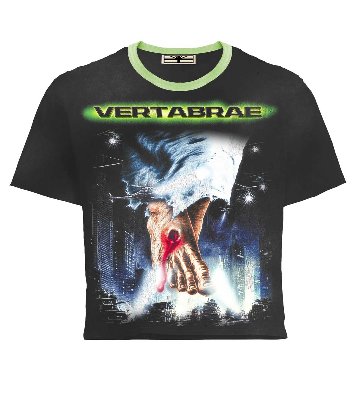 Vertabrae Vertzilla Tee Black