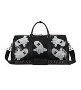 WNTD Alligator Ghost Gem Duffle Bag Black