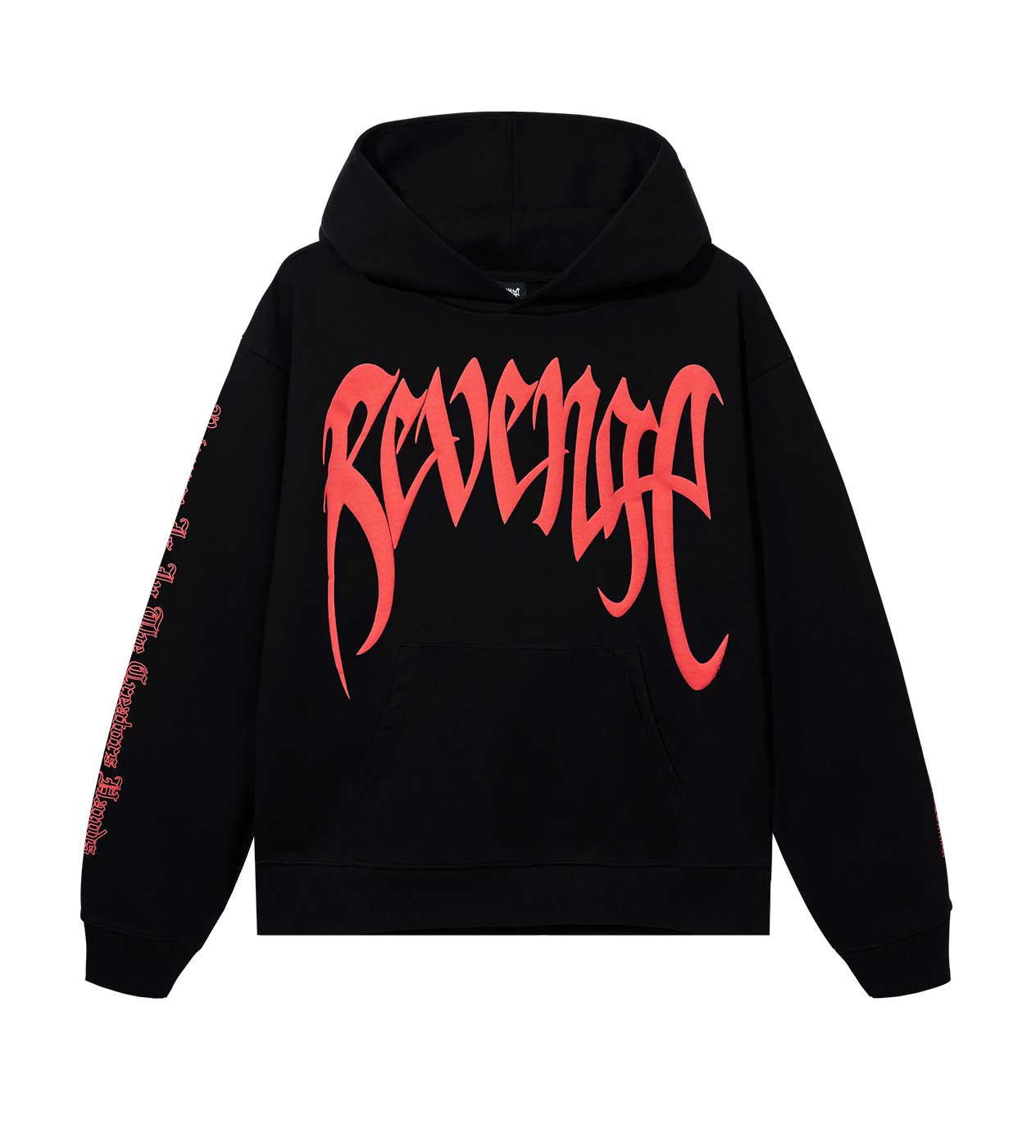Revenge Xxxtentacion Kill Hoodie Black/Red Front
