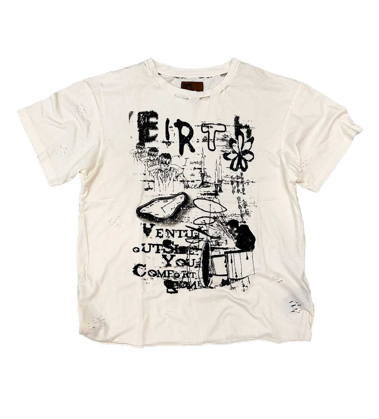 Birth of Royal Child Blues Vintage Tee Cream