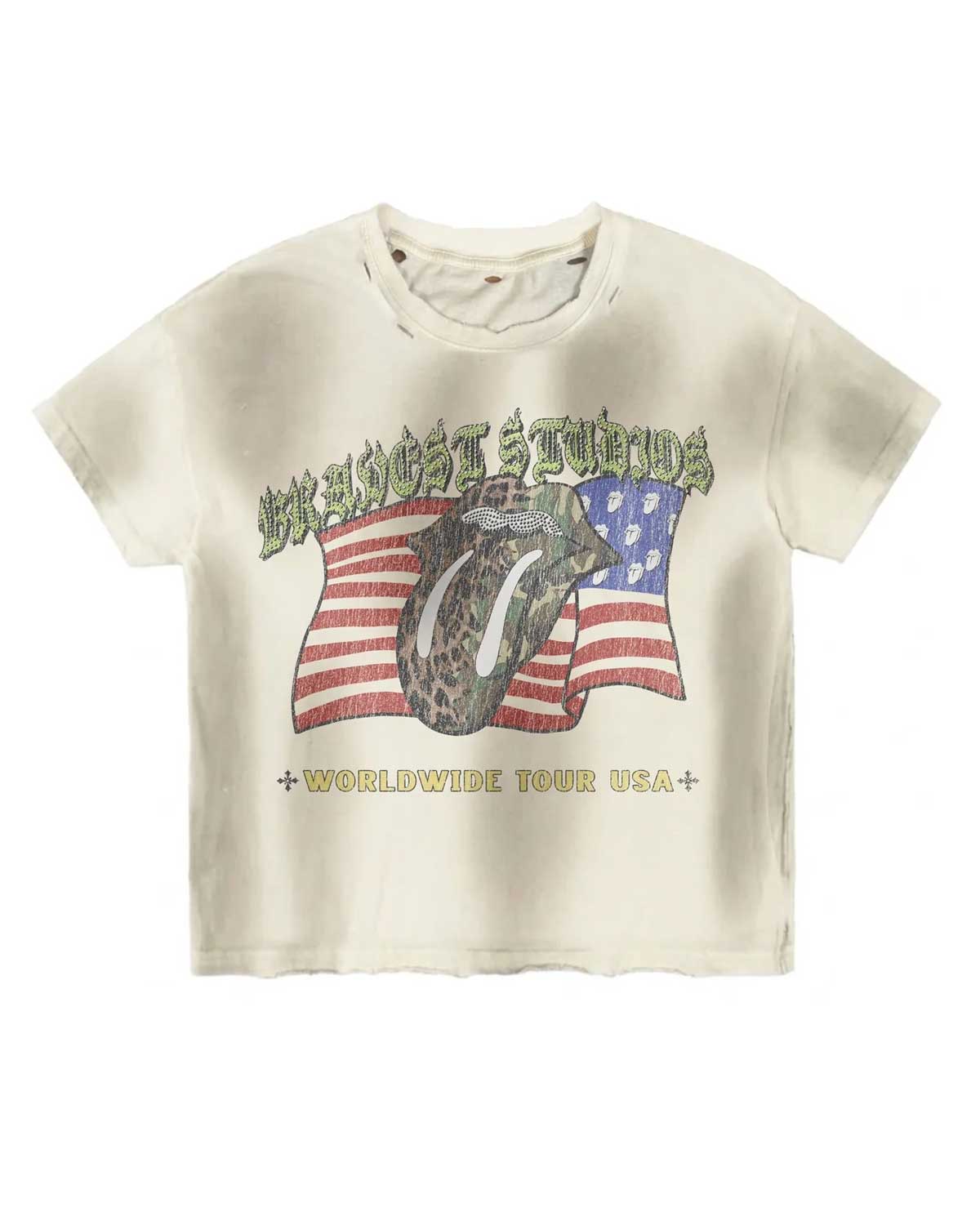 Bravest Studios Tour Tee White – Restock AR