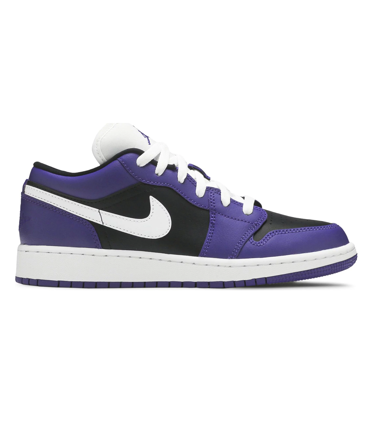 Jordan 1 Low Court Purple Black Restock AR