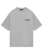 Essentials Jersey Crewneck Tee Light Heather Grey