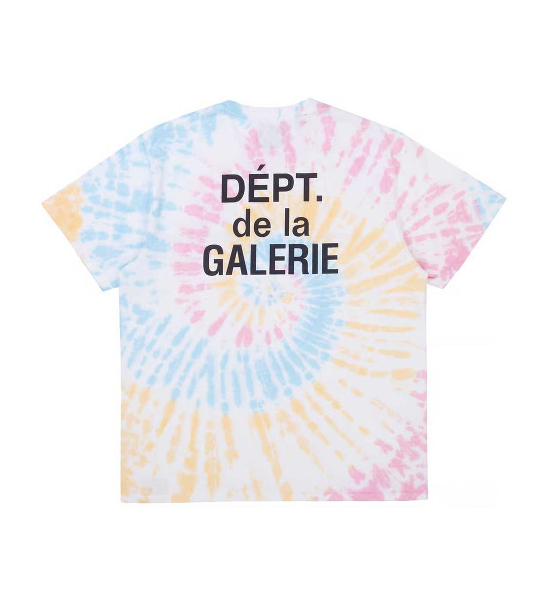 Gallery Dept. French Logo Tee Tie Dye Multicolor back