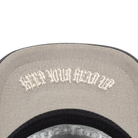 Godspeed Forever Black Leather Trucker Hat