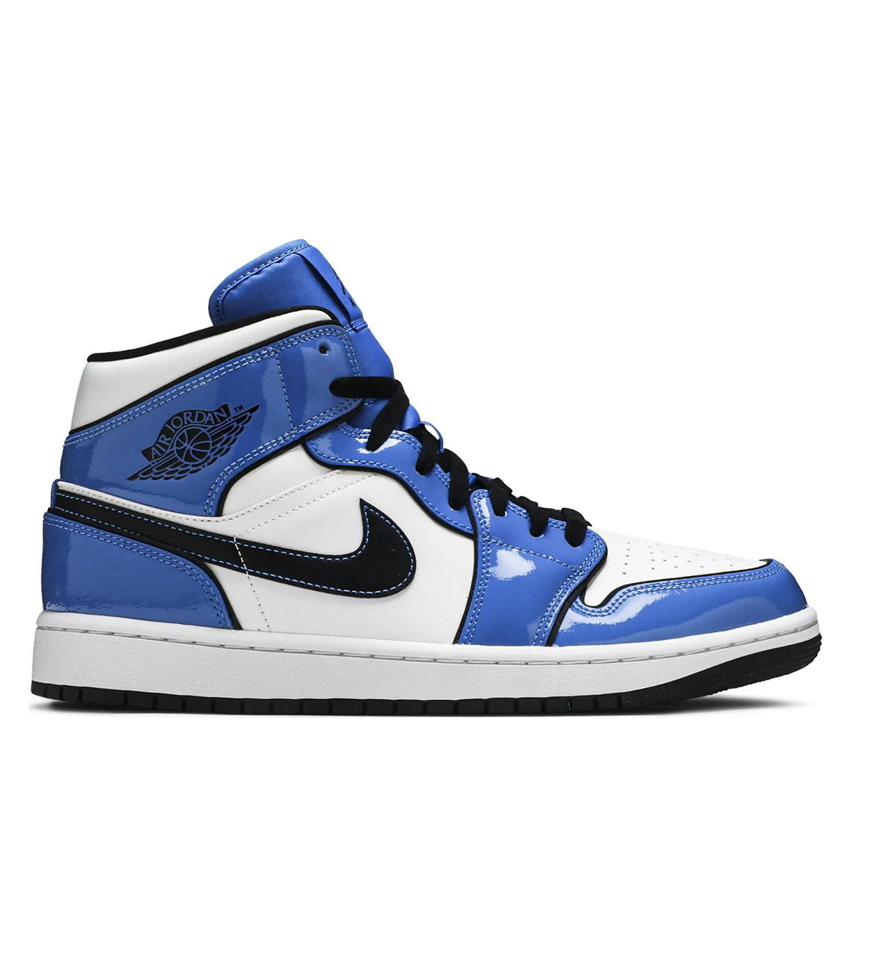 zalando jordan 1 mid signal blue