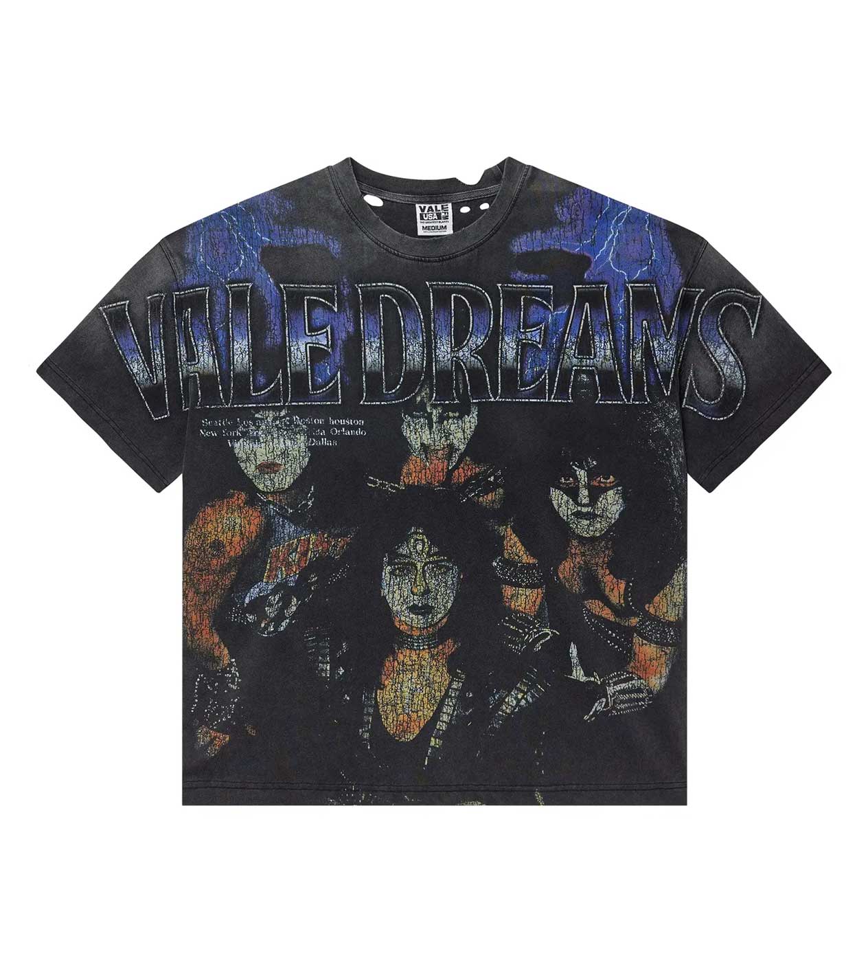 Vale Forever Kiss Tee Black