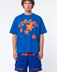 Sp5der Beluga Tee Blue