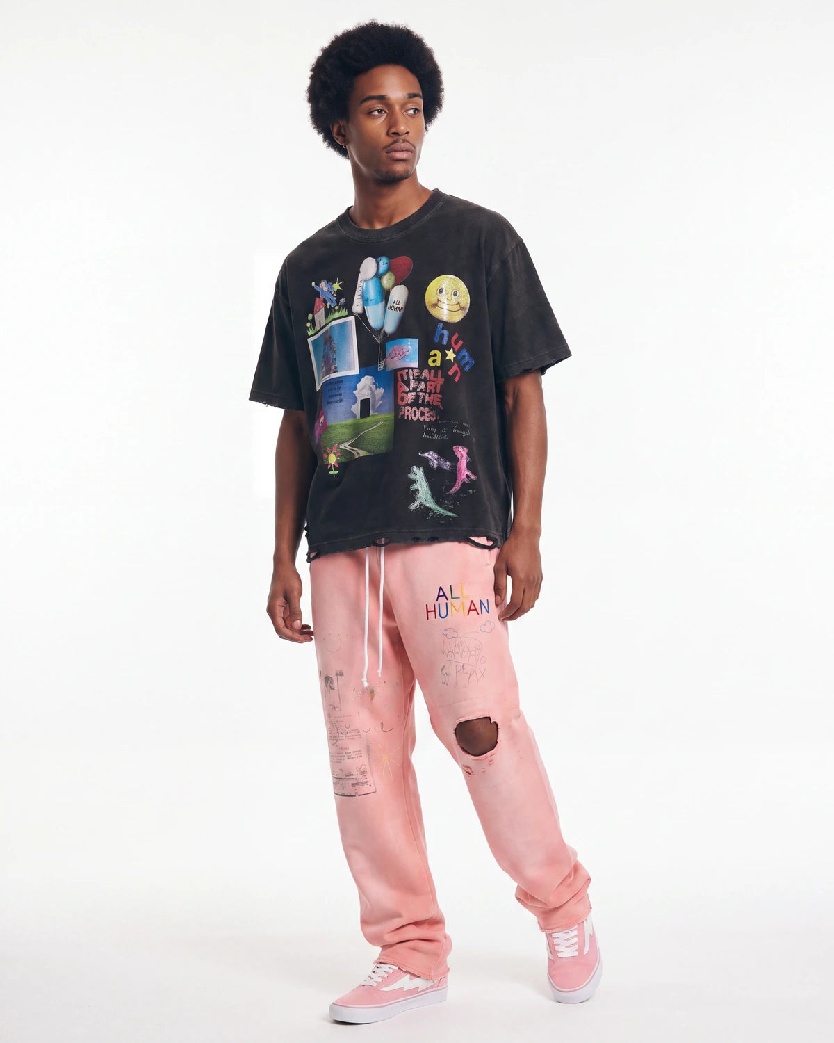 All Human Requiem For A Dream Tee Black