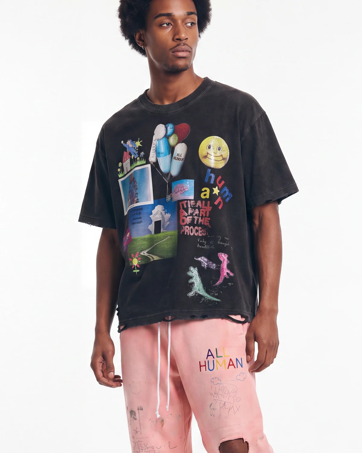 All Human Requiem For A Dream Tee Black