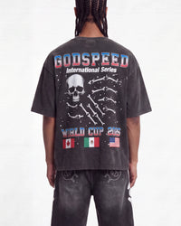 Godspeed Planet Futbol Tee Black