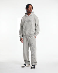 Sp5der Tonal P*nk V2 Sweatpants Sports Grey
