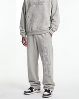 Sp5der Tonal P*nk V2 Sweatpants Sports Grey