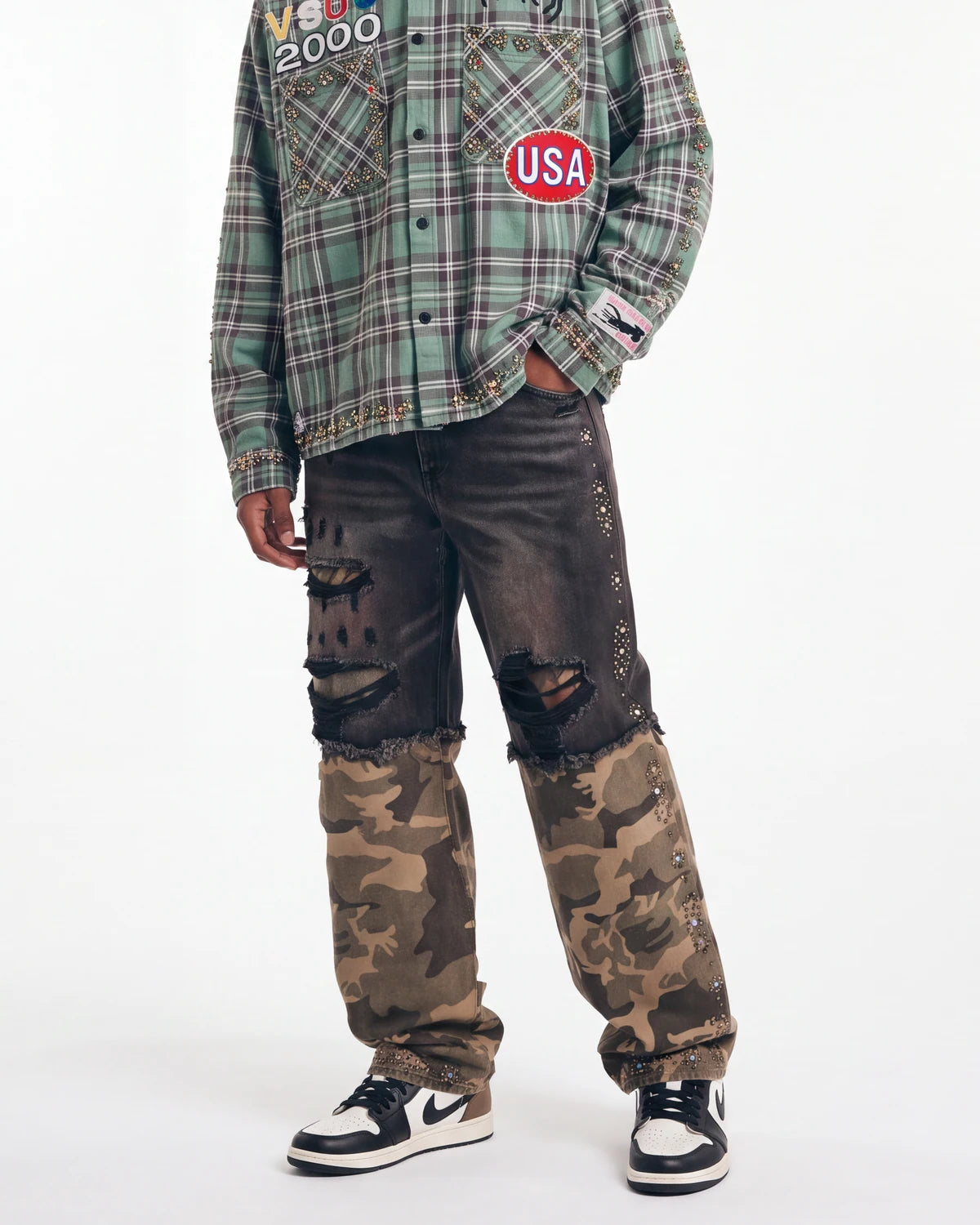 Vale Forever Armor Camo Denim Black