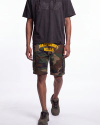GV Gallery Camo Cargo Shorts Green
