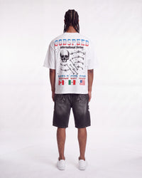 Godspeed Planet Futbol Tee White