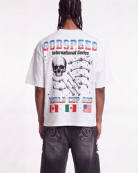 Godspeed Planet Futbol Tee White