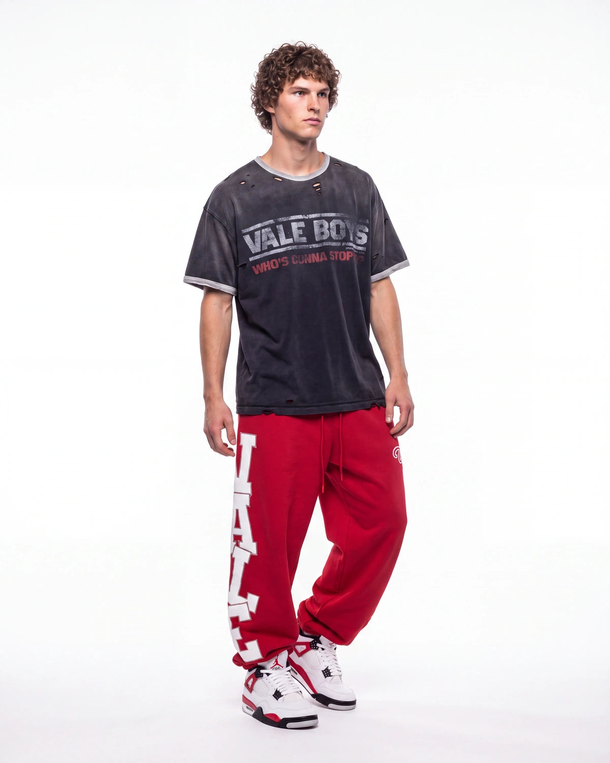Vale Forever Lego Sweatpants Cherry Red