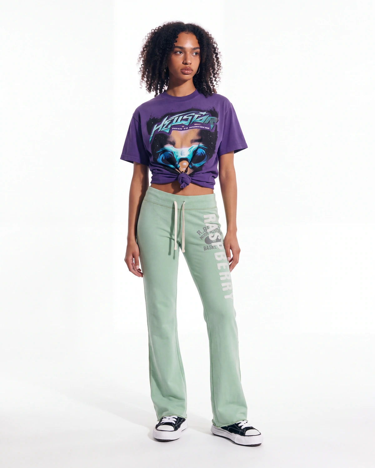 Hellstar Goggles Tee Purple